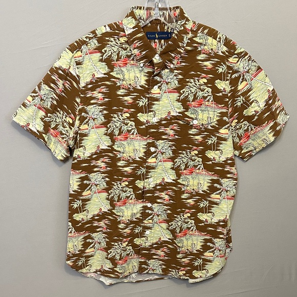 Ralph Lauren Other - Ralph Lauren Tropical Hawaiian Shirt Men's XL